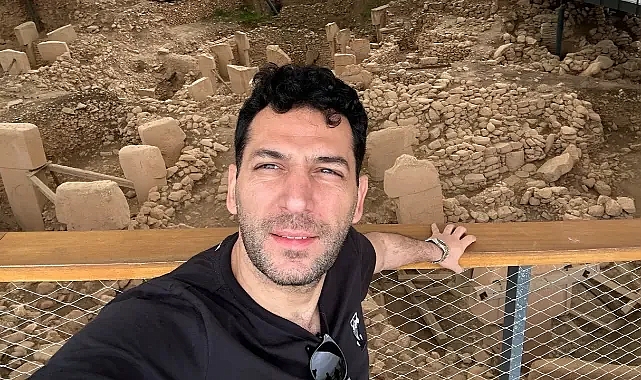 Göbeklitepe’yi ziyaret etti! Ünlü oyuncu Murat Yıldırım: Çok etkilendim!