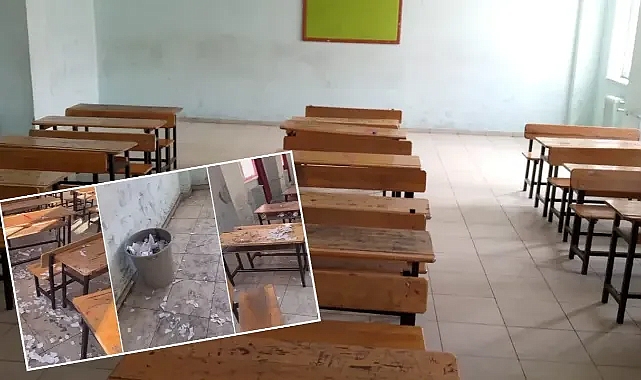 Görüntüler tepki çekmişti! Urfa’daki sınıfta temizlik yapıldı!