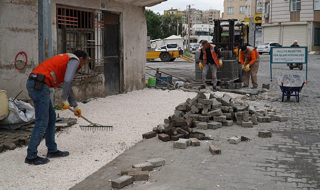 Haliliye Belediyesi İle 5 Mahallede Hummalı Üstyapı Çalışması