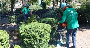 Haliliye Belediyesi Peyzaj Çalişmasi Ile Parklari Güzelleştiriyor