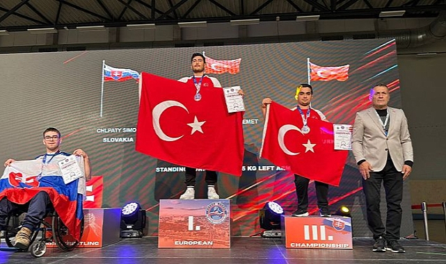 Haliliye'nin sporcusu Avrupa Şampiyonu oldu!