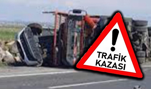 Ölüm yolunda korkunç kaza!