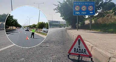 Şanlıurfa’da hız yapan sürücülere ceza yağdı!