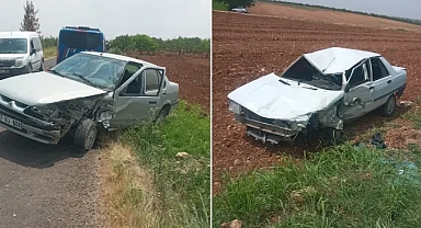 Şanlıurfa’da kaza! İki sürücü hastanelik oldu!