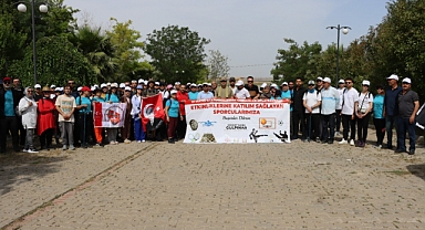 Şanlıurfa'nın tarihi bölgesine yürüyüş düzenlendi