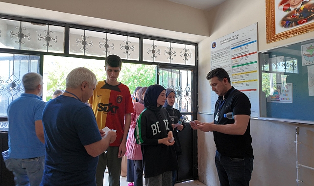 Siverek’te gerçeğini aratmayan YKS düzenlendi