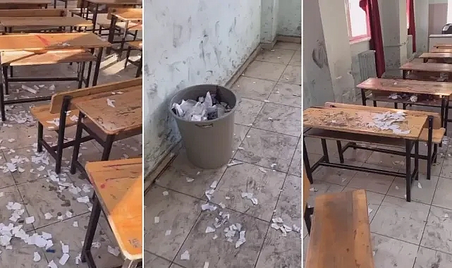 Son sırada olmanın tablosu! Şanlıurfa’daki sınıf pislik içerisinde!