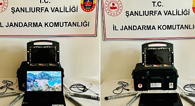 Urfa’da define avcıları yakayı ele verdi! Cihazlar ele geçirildi!