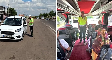 Urfa'da ekipler hem denetledi hem bilgilendirdi!