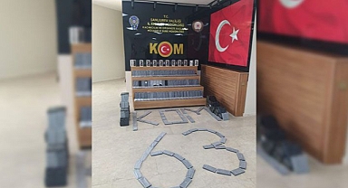 Urfa'da ele geçirildi! Piyasa değeri 10.859.803 TL!