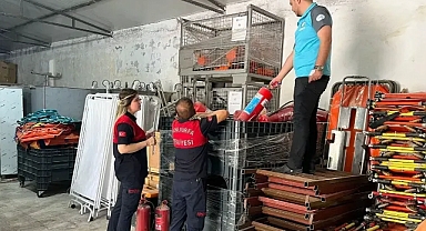Urfa'da itfaiyeden kritik kontrol!