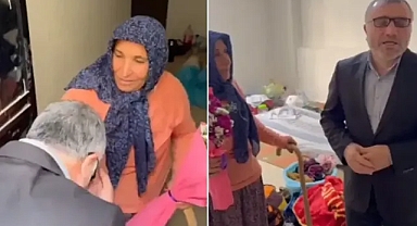 Urfa’da sokakta kalmıştı! Yaşlı kadın için ev bulundu!