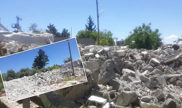 Urfa’da vatandaş mağdur oldu! Evi yıkıp, enkazı bıraktılar!