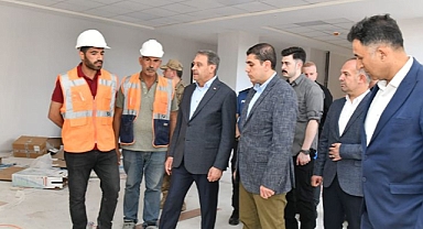 Vali Şıldak Birecik'te devam eden yatırımları inceledi!
