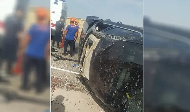 YRP Şanlıurfa İl Gençlik Kolları Başkanı kaza yaptı!