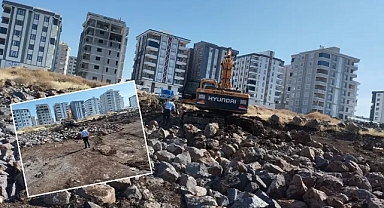 Zabıta uyardı! Karaköprü’de iş makinaları susturuldu!