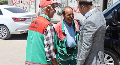 Başkan Çiftçi, Karaköprü 'nün çevresinin değiştirileceği çalışmalarının müjdesini verdi