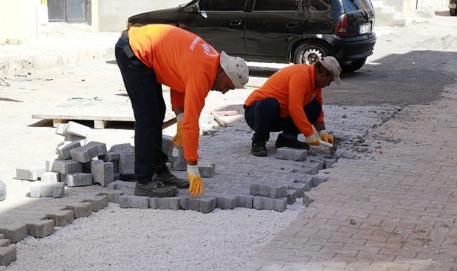 Haliliye Belediyesi İle 3 Mahallede Üstyapı Hizmeti Sürüyor