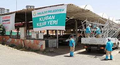 Haliliye Belediyesi Kurban Bayrami Hazirliklarini Tamamladi