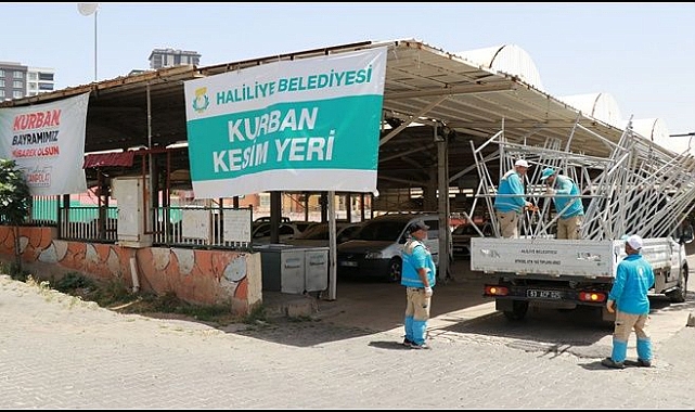 Haliliye Belediyesi Kurban Bayrami Hazirliklarini Tamamladi