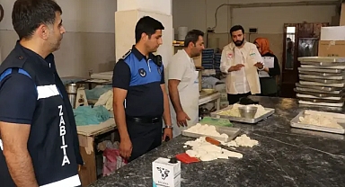 Haliliye’de tatlı imalatı yapan işletmeye ceza uygulandı!