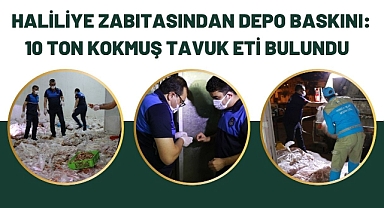 Haliliye Zabıtasından Depo Baskını: 10 Ton Kokmuş Tavuk Eti Bulundu