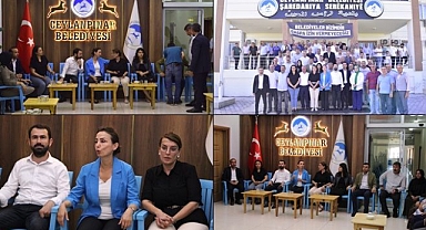 Hatimoğulları Ceylanpınar Belediyesi’ni ziyaret etti