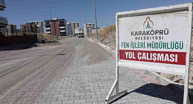 Karaköprü’de Üst Yapı Çalışmalarıyla Yollar Yenileniyor