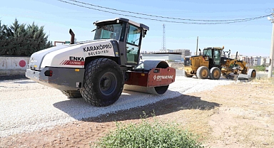 Karaköprü'de Üstyapı Çalışmalarıyla Yeni Yollar Kazandırılıyor