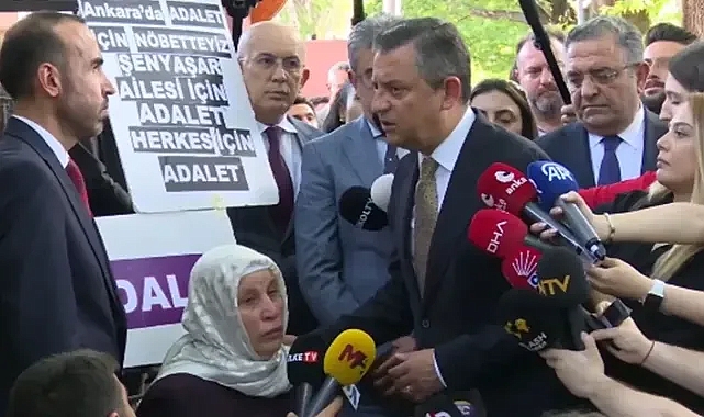 Özgür Özel söz verdi! Şenyaşar’ın talebini Cumhurbaşkanı Erdoğan’a iletecek!