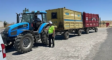 Şanlıurfa’da bu kez tarımsal araçlar denetlendi!