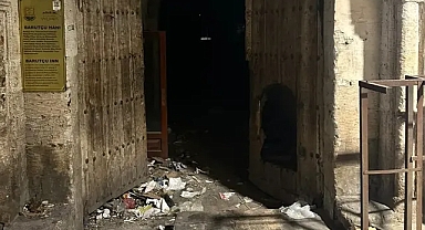 Şanlıurfa’da restore edilmişti! Madde bağımlılarının yuvası oldu!