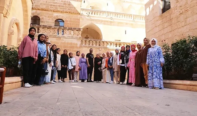 Sınav öncesi Harran'dan Mardin'e gezi yapıldı