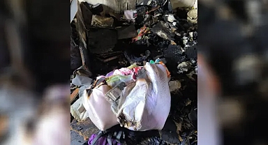 Urfa’da mesken yangını! Genç kızın çeyizi kül oldu!