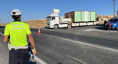 Urfa'da trafik denetimi! Çok sayıda araç trafikten men edildi!