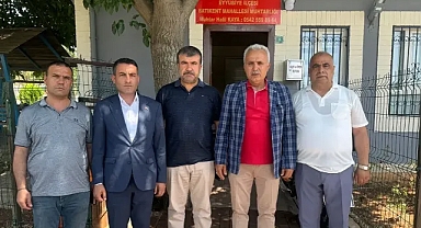 Urfa’daki muhtara destek geldi!