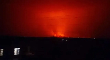 Urfa'nın ilçesinde büyük yangın!