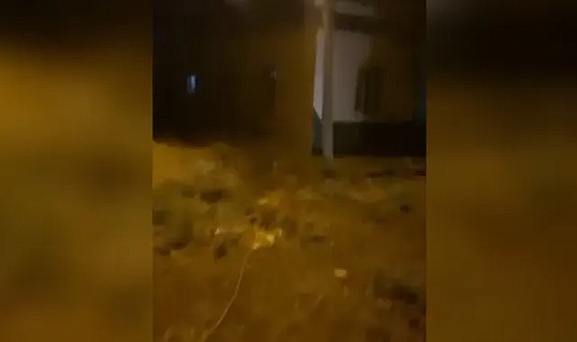 Urfa’nın ilçesinde kopan elektrik teli tehlike saçıyor!