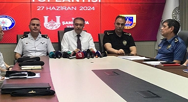 Vali Hasan Şıldak, Şanlıurfa'nın 11 Aylık Asayiş ve Güvenlik Bilançosunu Açıkladı