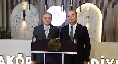 Vali Şıldak 'tan Başkan Çiftçi 'ye iadei ziyaret