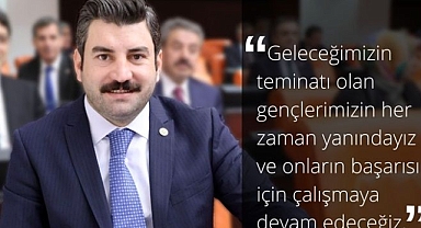 Vekil Eyyüpoğlu: Her zaman gençlerimizin yanındayız!