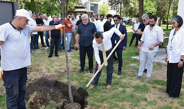 30. yıl için hatıra ormanı kuruldu
