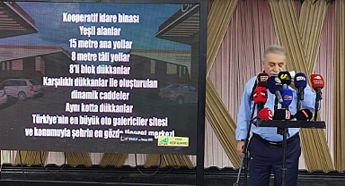 Başkan Cevher Taş, Türkiye'nin En Büyük Oto Galericiler Sitesini Tanıttı