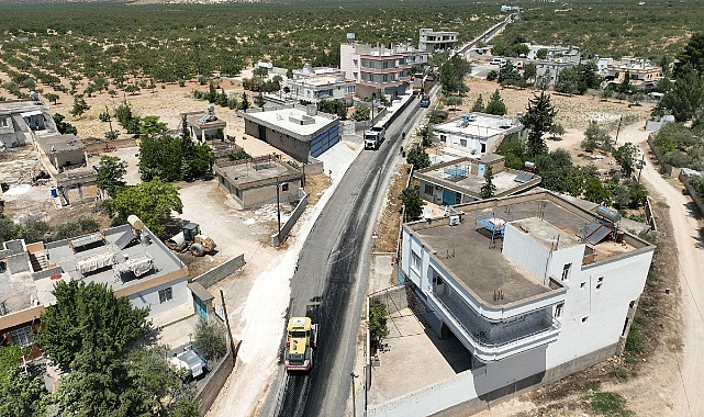 Büyükşehir'den Birecik Kırsalında Rekor Çalışma