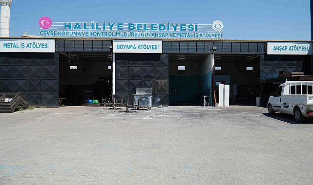 Haliliye Belediyesi Seri Üretim İle Parkları Yeniliyor