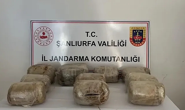İl dışından Şanlıurfa’ya getirdi! Jandarma ele geçirdi!