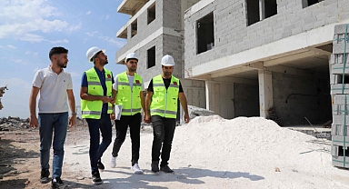 Karaköprü'de Yapı Denetleme Ekipleri Sahadan Ayrılmıyor