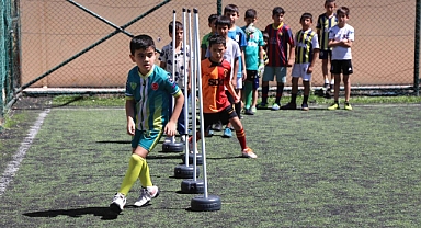 Karaköprü 'de yaz spor kurslarına yoğun ilgi