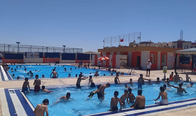 Şanlıurfa Büyükşehir Belediyesi Açık Yüzme Havuzları Açılıyor
