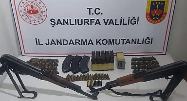 Şanlıurfa'da cephane ele geçirildi!